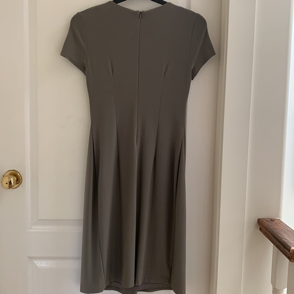 Olive green Joseph Ribkoff dress - Picture 7 of 9